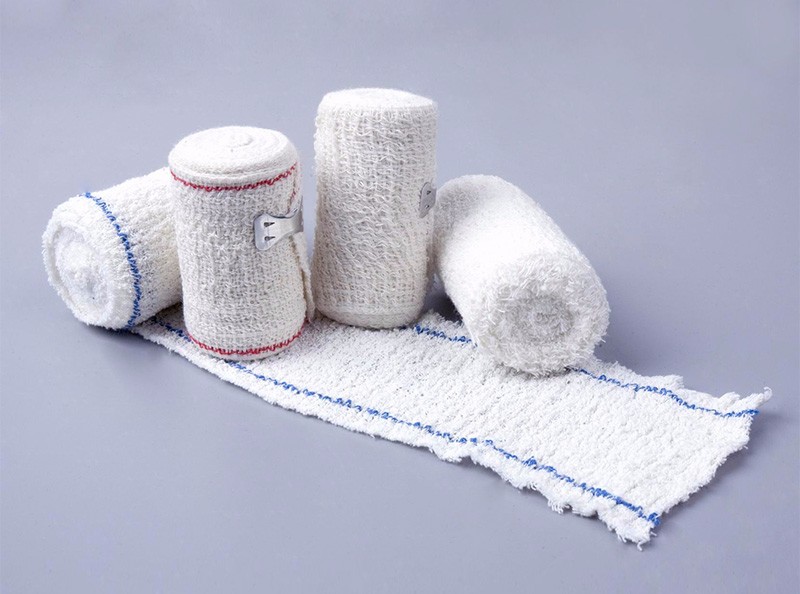 Cotton Spandex Medical Elastic Crepe Bandage